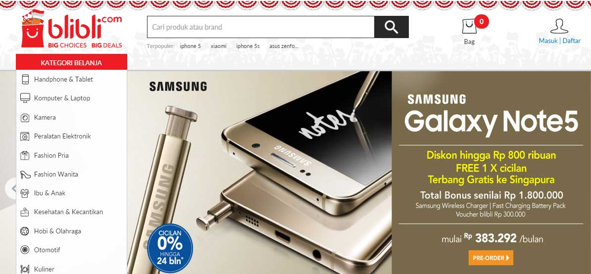 Pre-Order Samsung Galaxy Note 5