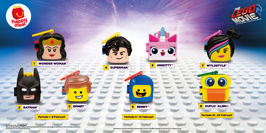 Happy Meal The Lego Movie 2